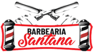 Logomarca da Barbearia Santana em Rio Verde