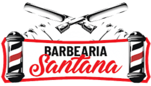 Logomarca da Barbearia Santana em Rio Verde